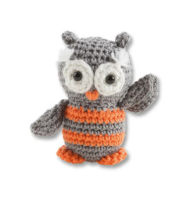 Folia - Mini Häkelset Eule 7 - 8 cm