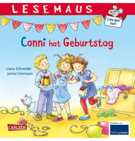 LESEMAUS 80: Conni hat Geburtstag