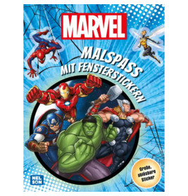 MARVEL: Malspaß mit Fensterstickern