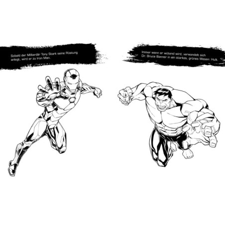 MARVEL: Malspaß mit Fensterstickern