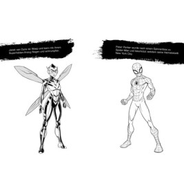 MARVEL: Malspaß mit Fensterstickern