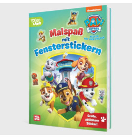 PAW Patrol: Malspaß mit Fensterstickern
