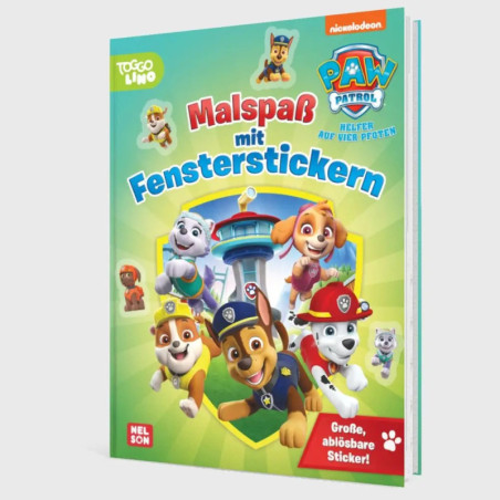 PAW Patrol: Malspaß mit Fensterstickern