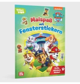 PAW Patrol: Malspaß mit Fensterstickern