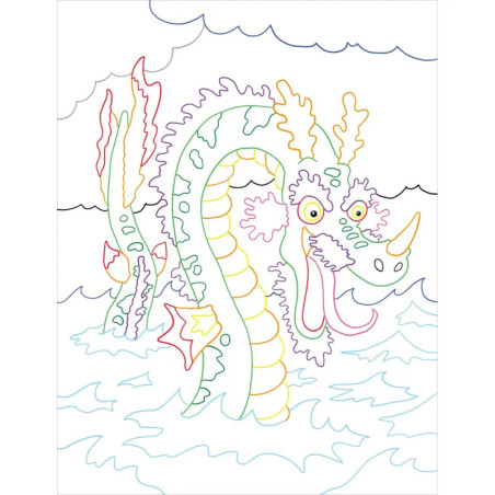 Zauberbilder – Monster und Drachen