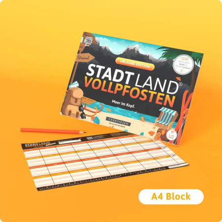 STADT LAND VOLLPFOSTEN Urlaub Edition - Meer im Kopf