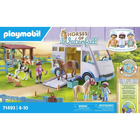 PLAYMOBIL 71493 Mobile Reitschule