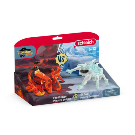 schleich®  ELDRADOR CREATURES 70826 Eiskäfer vs. Feuerkrake