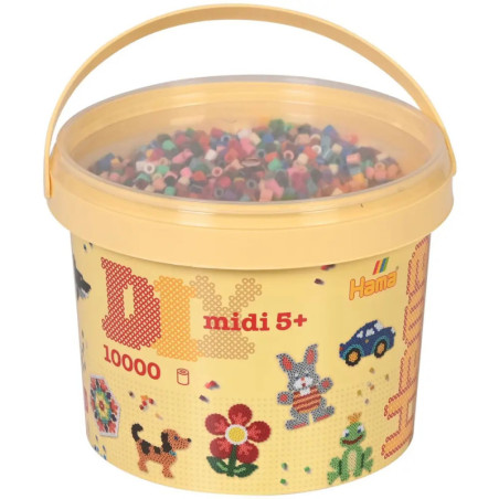 HAMA Perleneimer 10000 Perlen im Volltonmix HAMA Perleneimer 10000 Perlen im Volltonmix