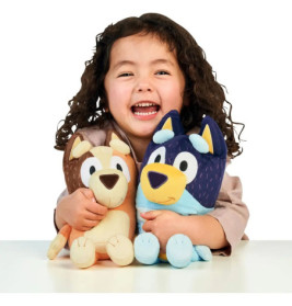 mooseToys BLUEY Beste Freundin Plüschtier, 40cm