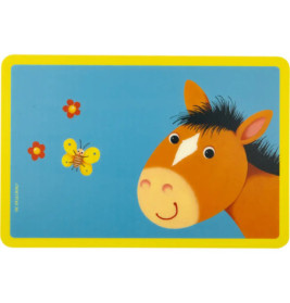 Tischset Pferd  Freche Rasselbande