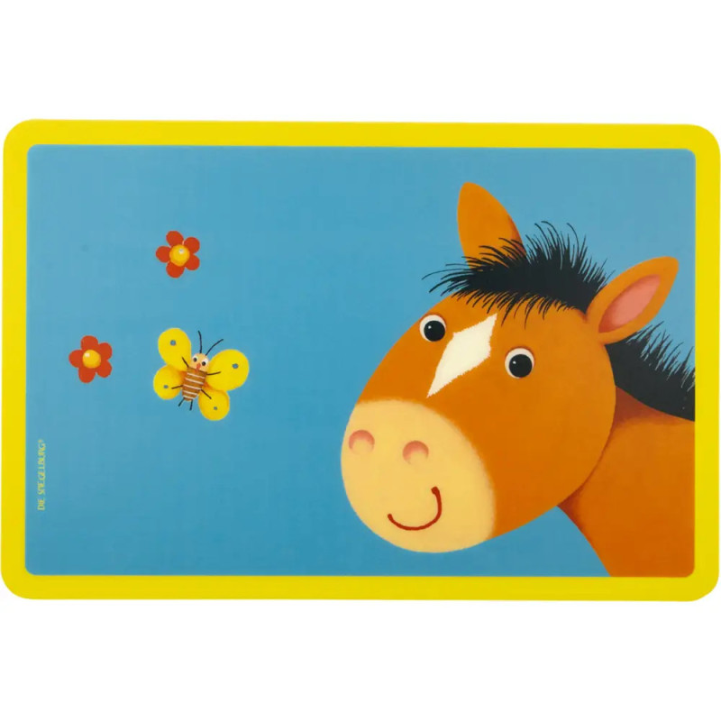 Tischset Pferd  Freche Rasselbande