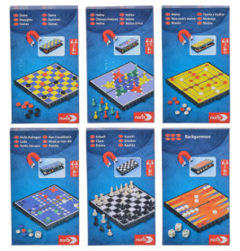 Magnet-Reisespiele 6-sortiert