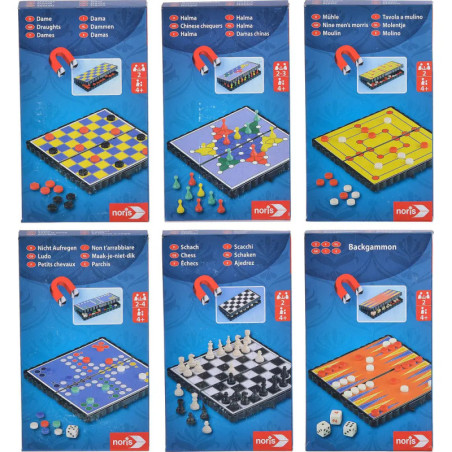 Magnet-Reisespiele 6-sortiert