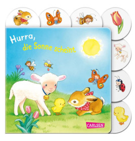 Hurra, die Sonne scheint. Ab 18 Monate.