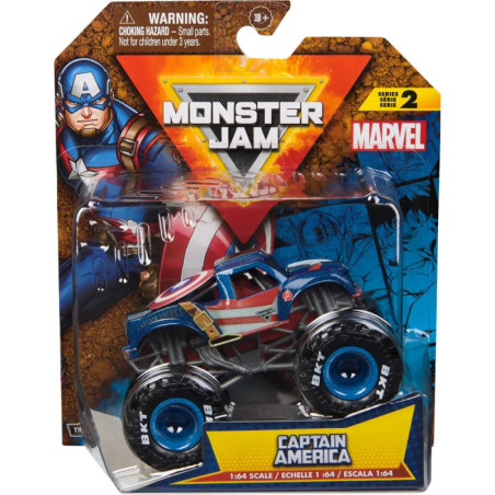 MNJ Monster Jam Single 1:64 Ma rvel