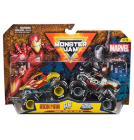 MNJ Monster Jam 2-Pack 1:64 M arvel