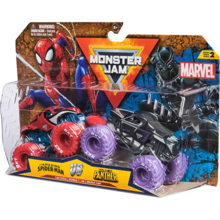 MNJ Monster Jam 2-Pack 1:64 M arvel MNJ Monster Jam 2-Pack 1:64 M arvel