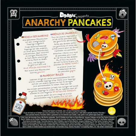 Asmodee Dobble Anarchy Pancakes