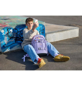 School Backpack Origin Bold lavender