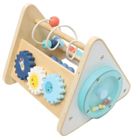 SpielMaus Holz Motorik-Triangel 19x25x17,5 cm
