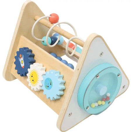 SpielMaus Holz Motorik-Triangel 19x25x17,5 cm
