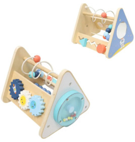 SpielMaus Holz Motorik-Triangel 19x25x17,5 cm