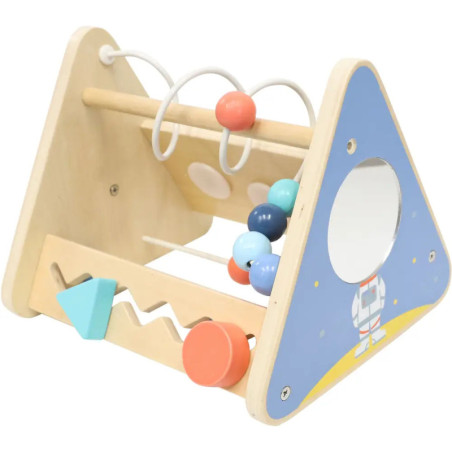 SpielMaus Holz Motorik-Triangel 19x25x17,5 cm