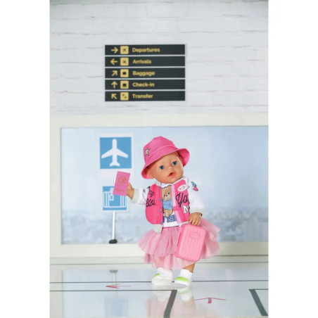 BABY born Deluxe Reise Outfit 43cm
