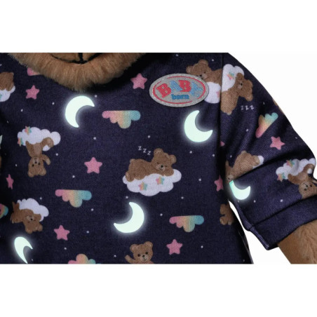 BABY born Teddy Schlafanzug glow in the dark