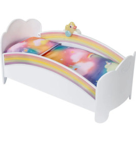 BABY born Regenbogen Bett