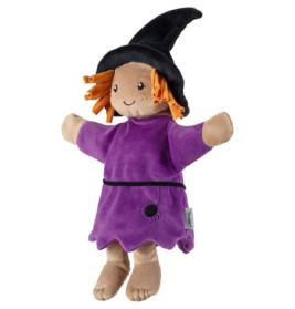 Sterntaler Handpuppe Hexe violett