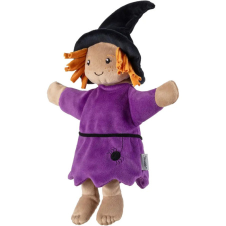 Sterntaler Handpuppe Hexe violett