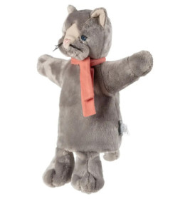 Sterntaler Handpuppe Katze sand