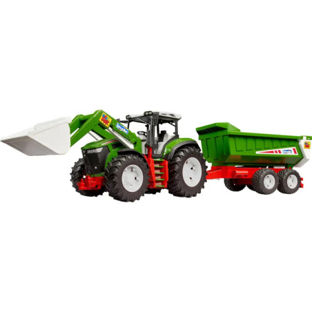 ROADMAX Traktor mit Frontlader und Kippanhänger