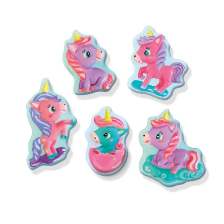 Gießen und anmalen - Baby-Einhörner