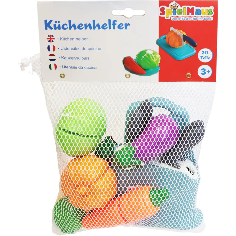 SpielMaus Küche Küchenhelfer, 20-teilig