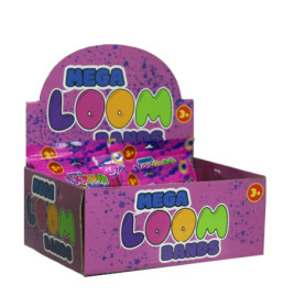 Mega Loom Bands im Display