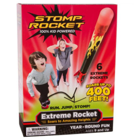 Stomp Rocket X-Treme, 6 Rockets