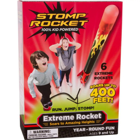 Stomp Rocket X-Treme, 6 Rockets