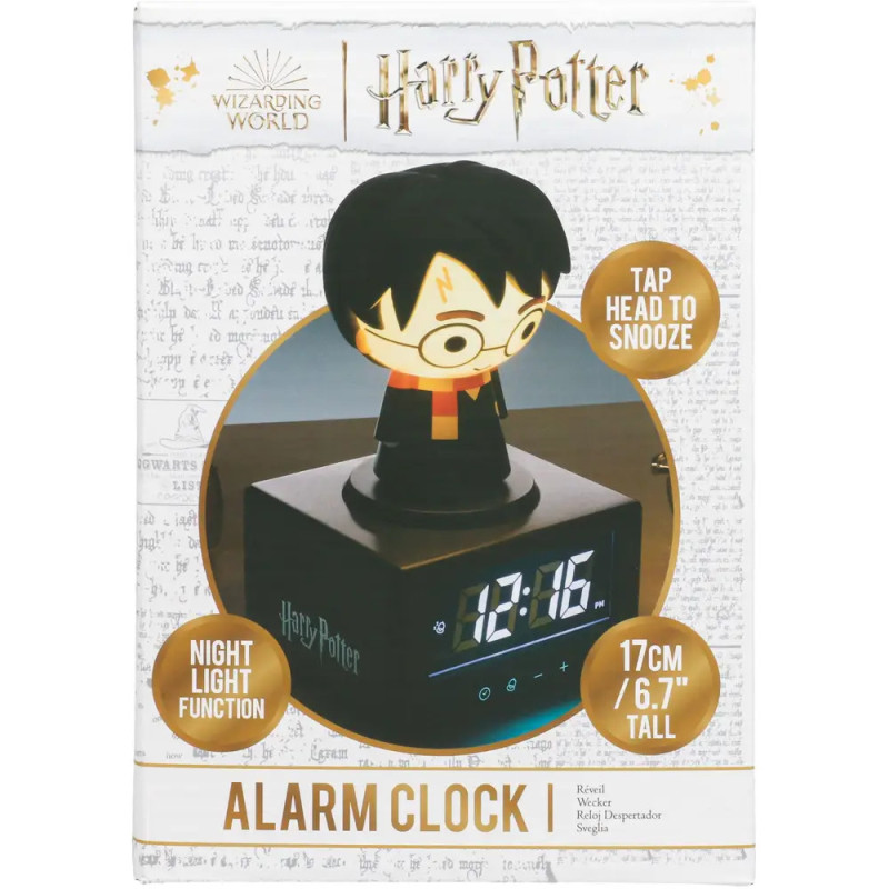 Harry Potter Wecker mit Figur oben, digitaler Anzeige und Nachtlichtfunktion laut Verpackung. Harry Potter Wecker mit Figur oben, digitaler Anzeige und Nachtlichtfunktion laut Verpackung.