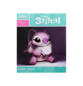 Disney Stitch Angel Light: Verpackung in Türkis und Pink, zeigt Angel mit leuchtender Kugel.