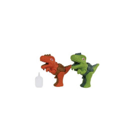 DinoWorld Dinosaurier mit Dampf, Licht und Sound 17cm, 2-fach sortiert