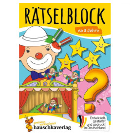 Rätselblock ab 3 Jahre - Band 1