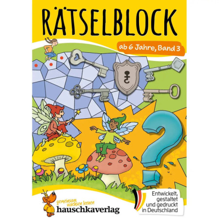 Rätselblock ab 6 Jahre - Band 3