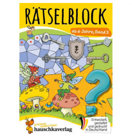 Rätselblock ab 6 Jahre - Band 3
