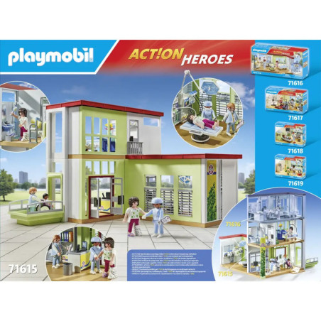 PLAYMOBIL 71615 Modernes Krankenhaus