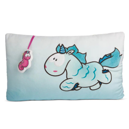 Rechteckiges Kissen Einhorn Aquario NICI GREEN
