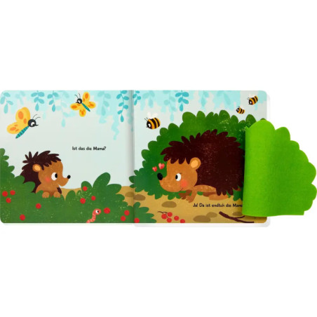 Wo ist Mama,kleiner Igel