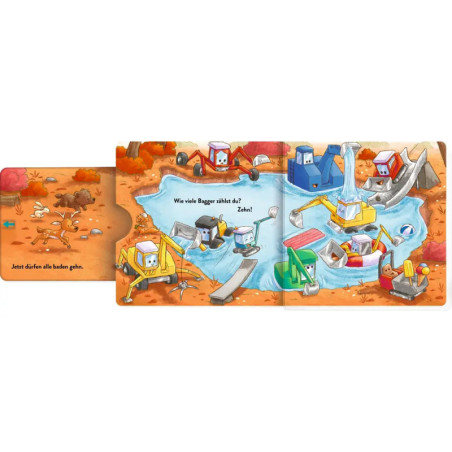 Wer will fleißige Bagger sehn? von 1bis 10